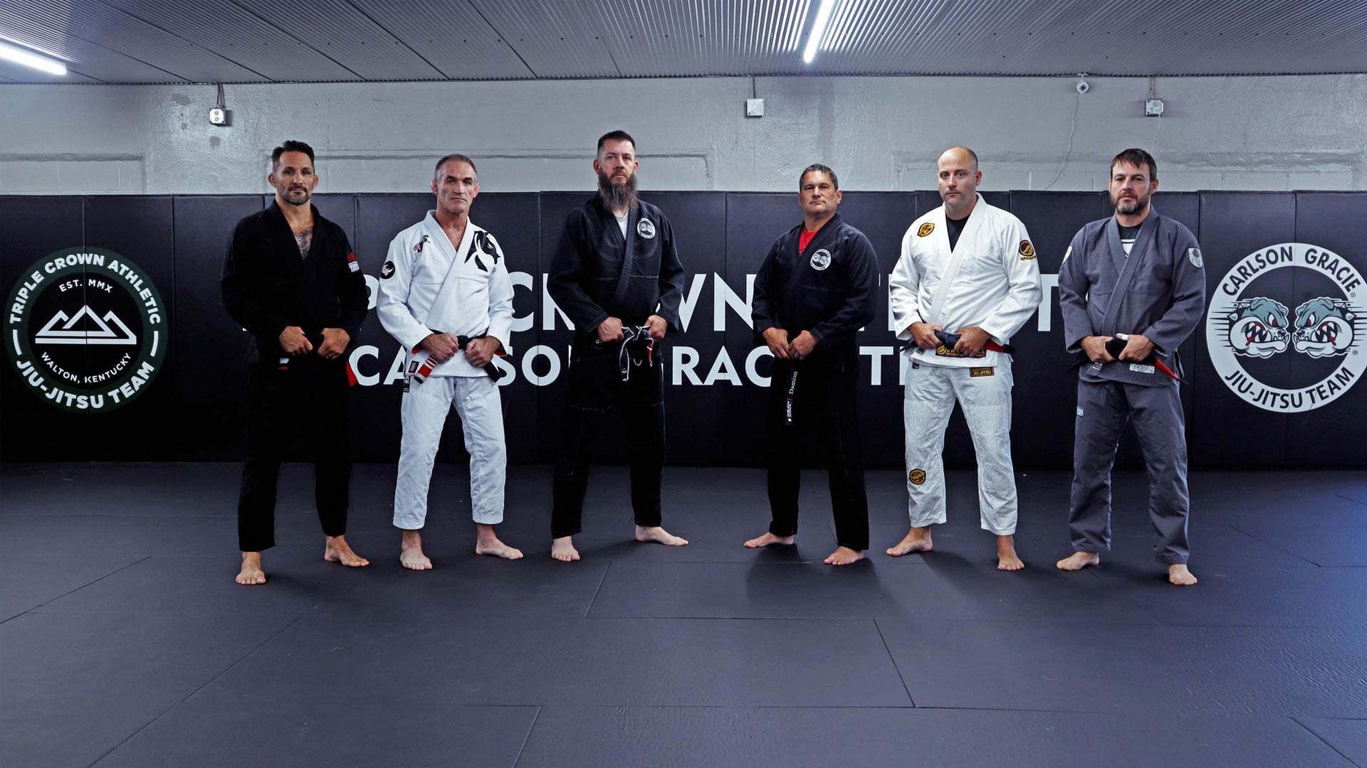 Brazilian Jiu-Jitsu coaches at Triple Crown Athletic