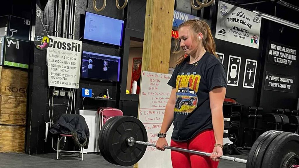Weightlifting at Triple Crown Athletic
